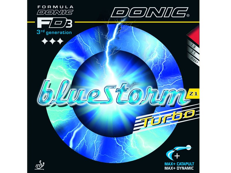 Goma DONIC BlueStorm Z1 Turbo