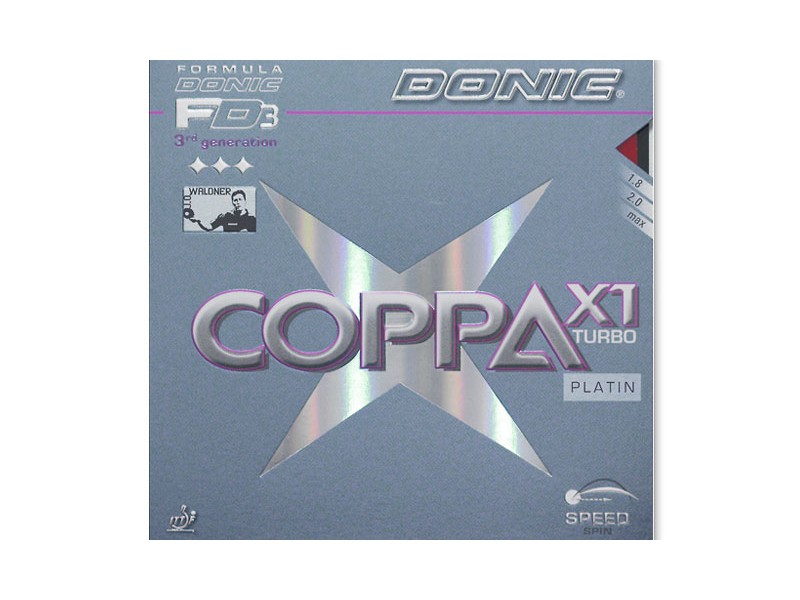 DONIC Coppa X1 Turbo Platin 2.0 R